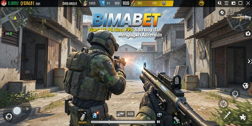 Tampilan gameplay seru di BIMABET dengan aksi FPS yang mendebarkan.