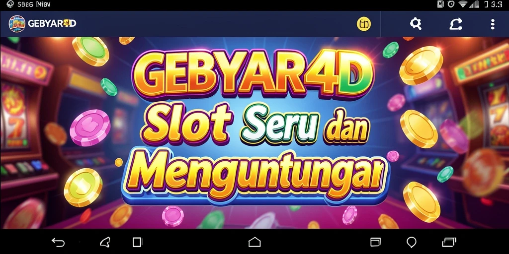 Tangkapan layar GEBYAR4D menampilkan pengalaman gameplay Slot yang mendebarkan.