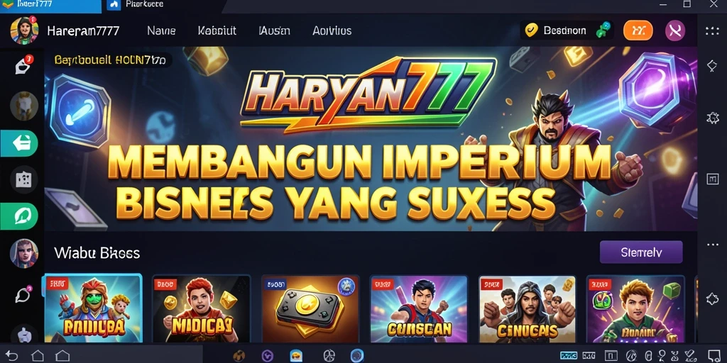 Tampilan gameplay HARAPAN777 yang menarik dan mendetail.