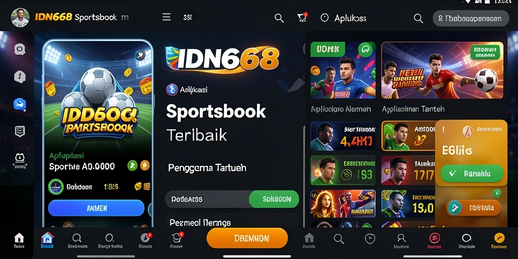 Tampilan menarik dari gameplay Sportsbook IDN668 yang memikat.