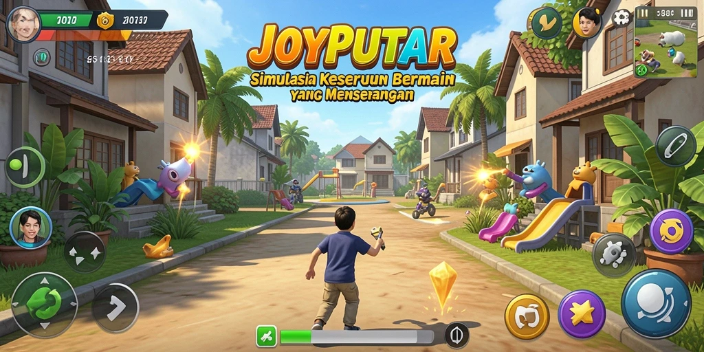 Tampilan gameplay menarik dalam JOYPUTAR dengan variasi skenario yang mengasyikkan.