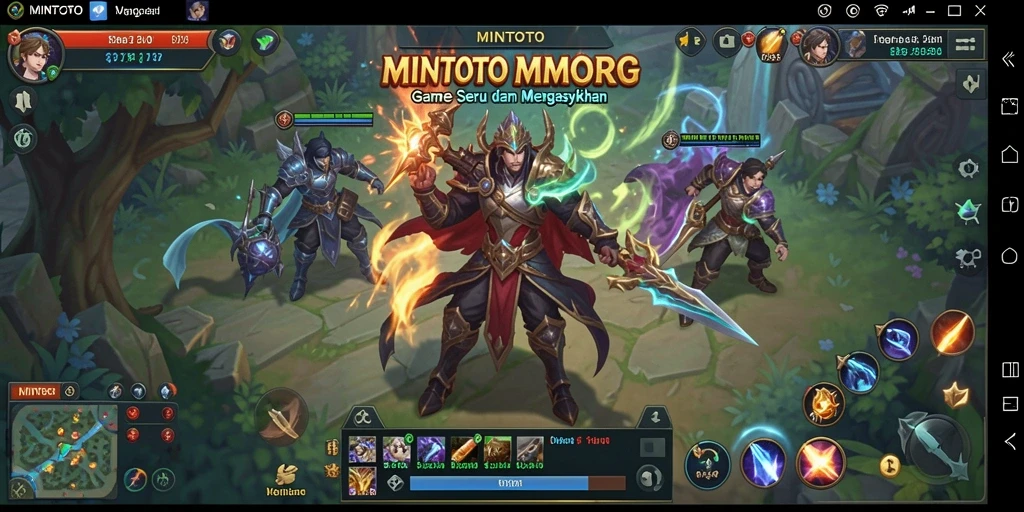 Gameplay seru di dunia fantasi MINTOTO.