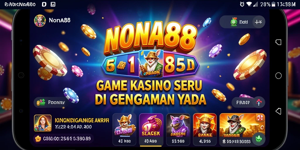 Tampilan gameplay NONA88 yang dinamis dan menarik.