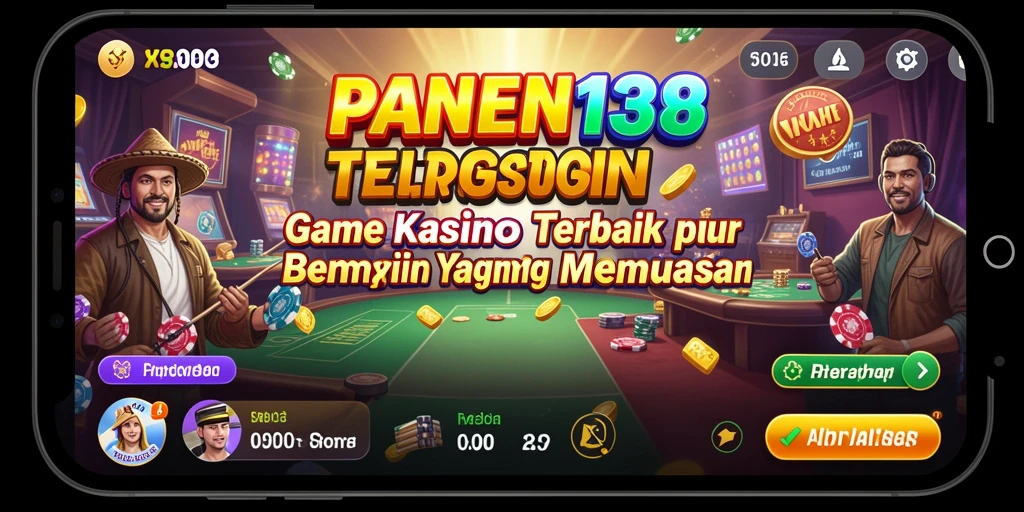 Tampilan gameplay Kasino yang mengasyikkan dan menarik