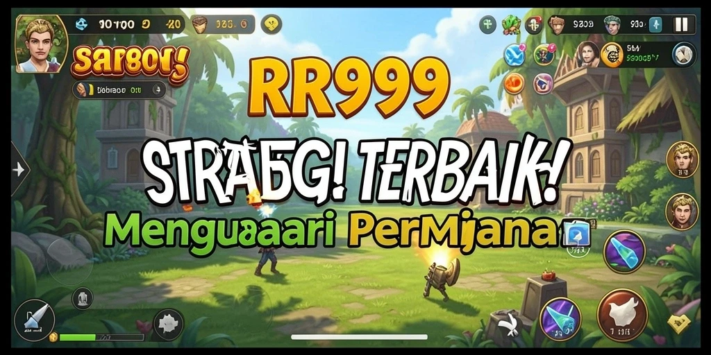 Tampilan gameplay strategi yang mendebarkan di RR999.