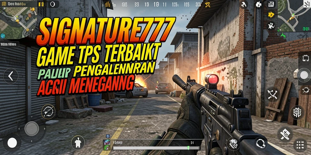 Tampilan gameplay intens SIGNATURE77 dengan aksi menegangkan.