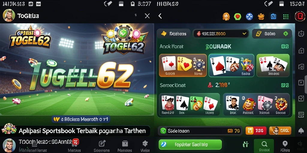 Screenshot gameplay TOGEL62 dengan tampilan taruhan yang menarik.