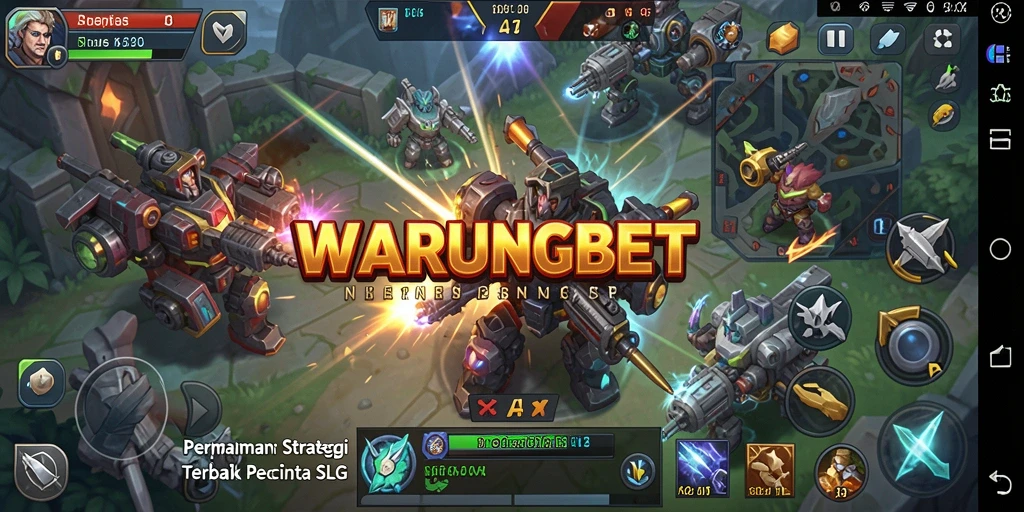 Tampilan gameplay menarik dari permainan SLG WARUNGBET.